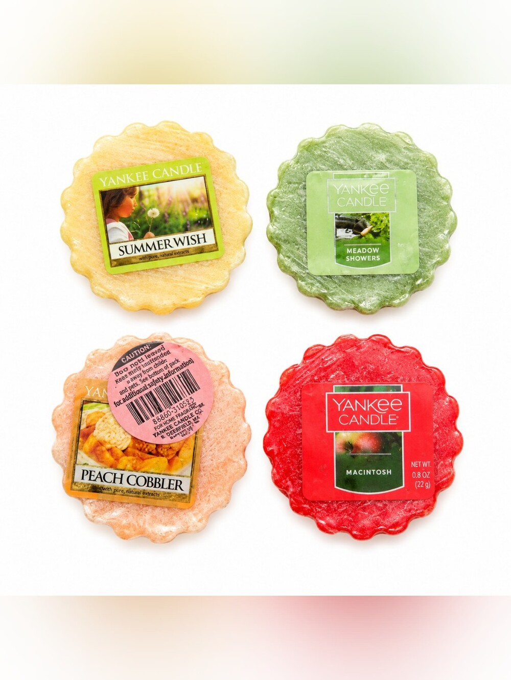 Retired Yankee Wax Melt Lot Of 4